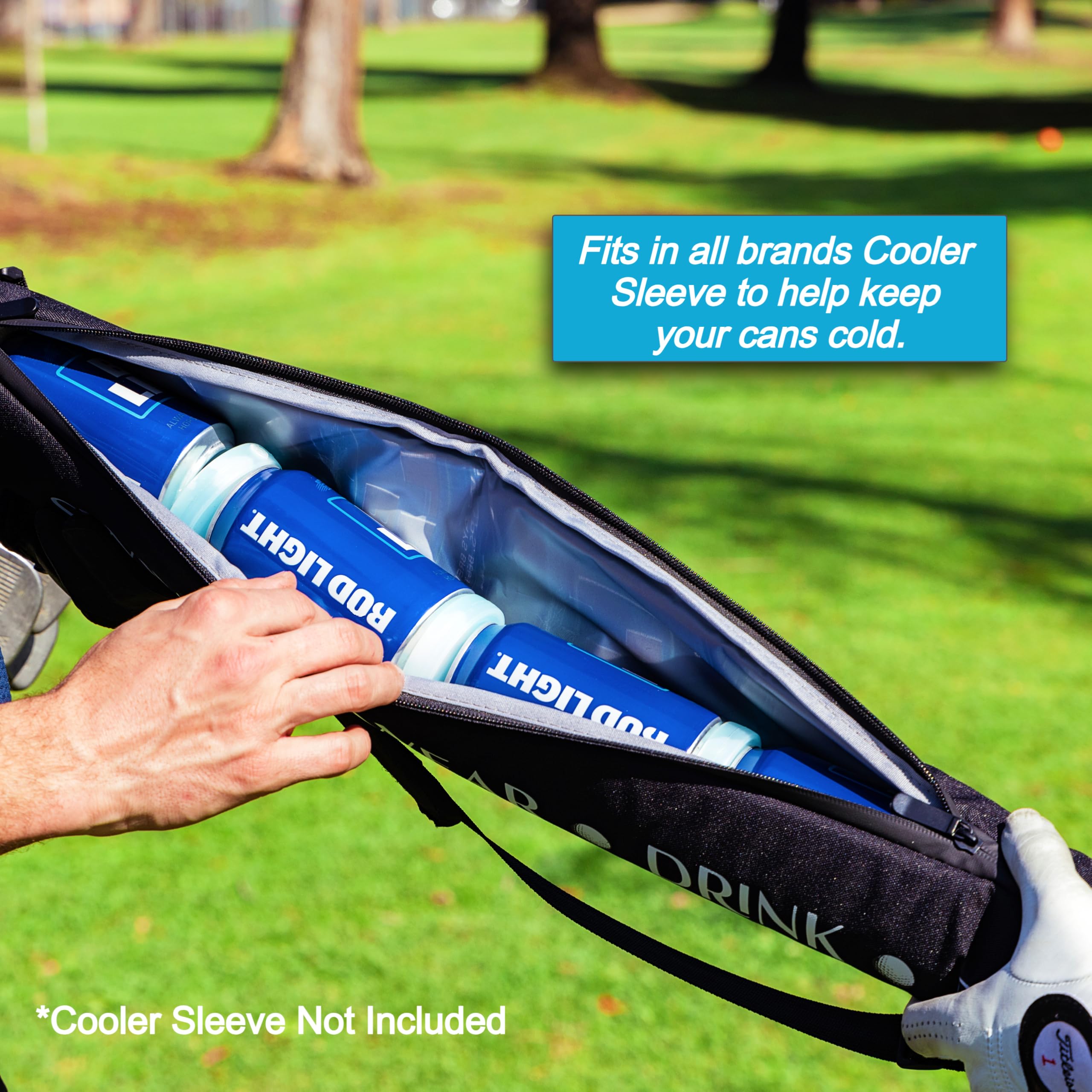 ArcticChill Golf Cooler Ice Packs – Custom Fit Can Coolers